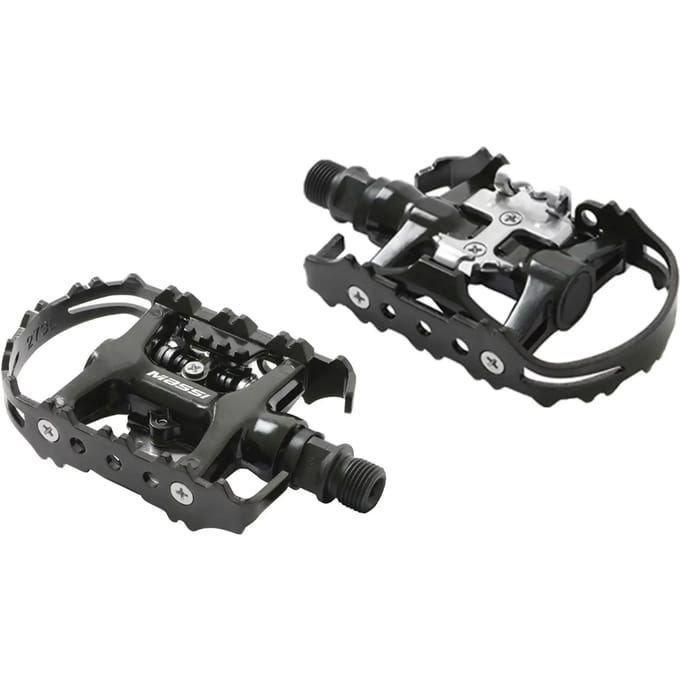 Massi M604 Spd/standard Pedalen Zwart