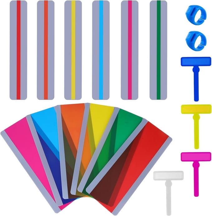 18 Delige Begeleide Leesstrips Tool Set voor Dyslexie en Leeshulp