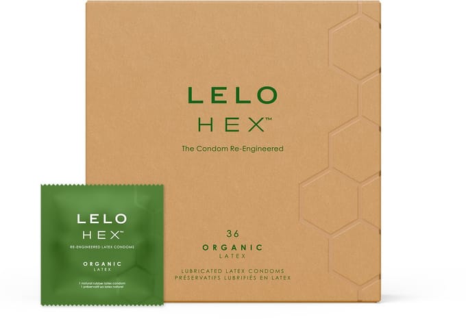 LELO HEX Organic - condooms - 54 mm - 36 stuks