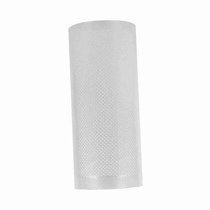 Sac de conservation sous vide pour aliments avec construction multicouche unique, 4 tailles 12cmx500cm white