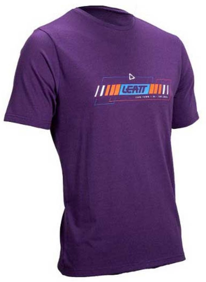 Leatt Core T-shirt Met Korte Mouwen Paars 3XL Man