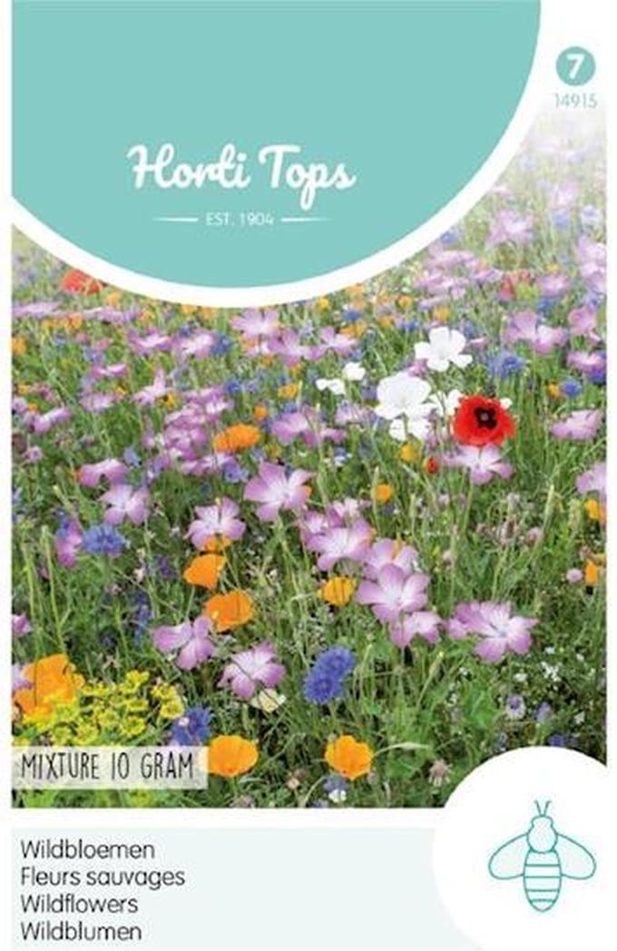 Hortitops Zaden - Wildbloemenmengsel 10 Gram