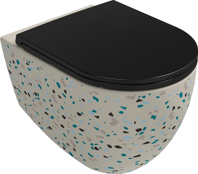 Isvea Infinity Hangtoilet - Terrazzo