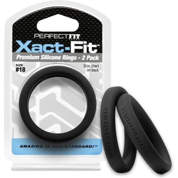 Perfect Fit - 2 Siliconen Cockringen - 45.5 mm