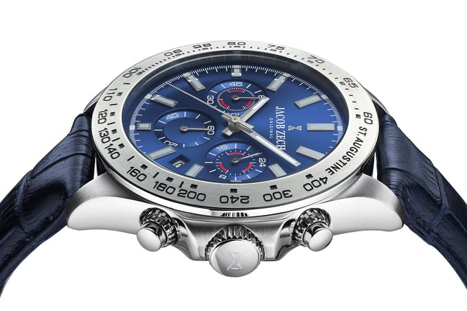 Jacob Zech - Heren Horloge St. Augustine - Zilver