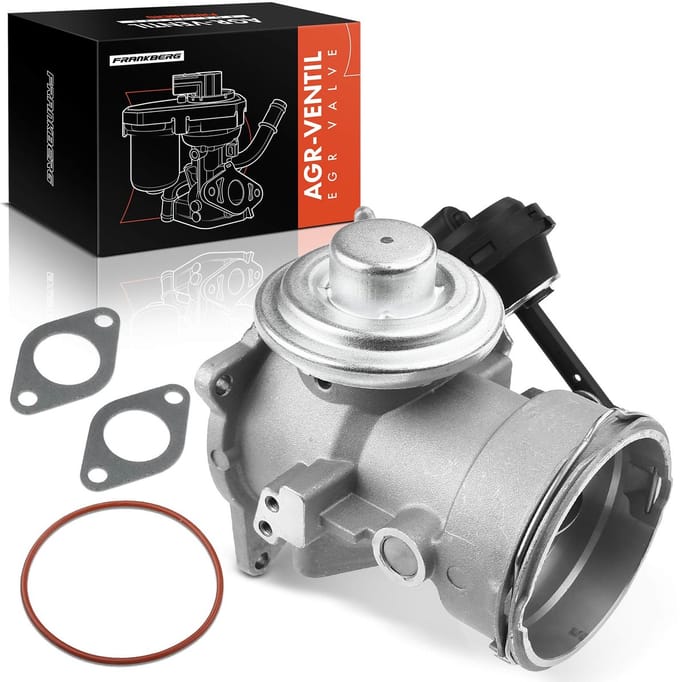 Frankberg 1x EGR-klep Afvalgrecirculatieklep voor VW