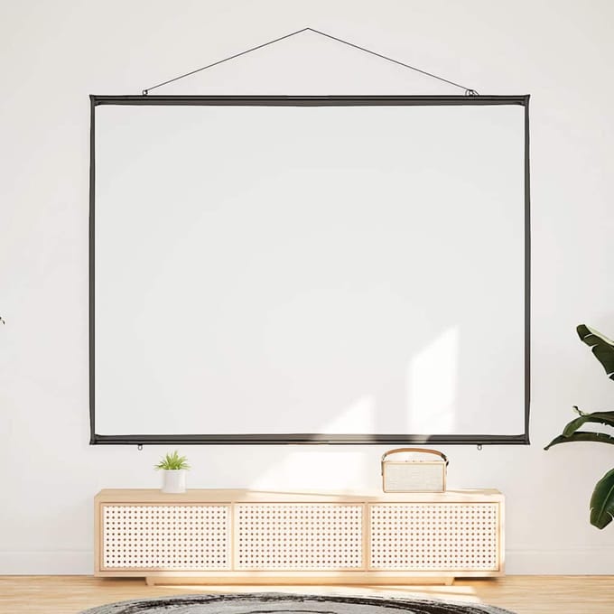 vidaXL - Projectiescherm - wandhangend - 84 - inch - 4:3