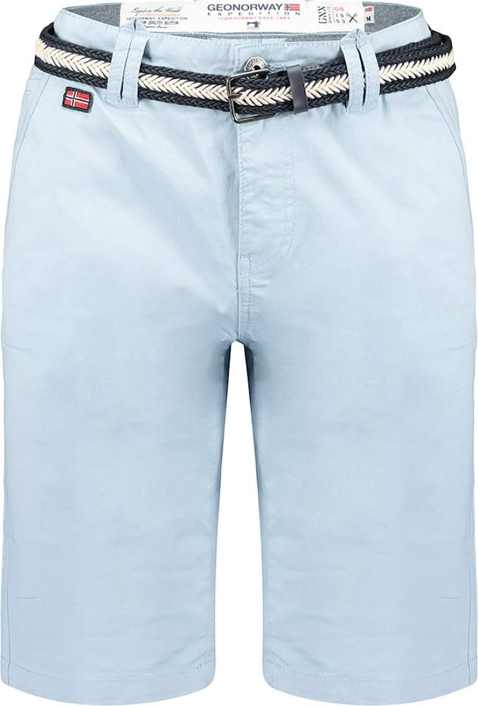Geographical Norway Chino Bermuda Pablito Sky Blue - L