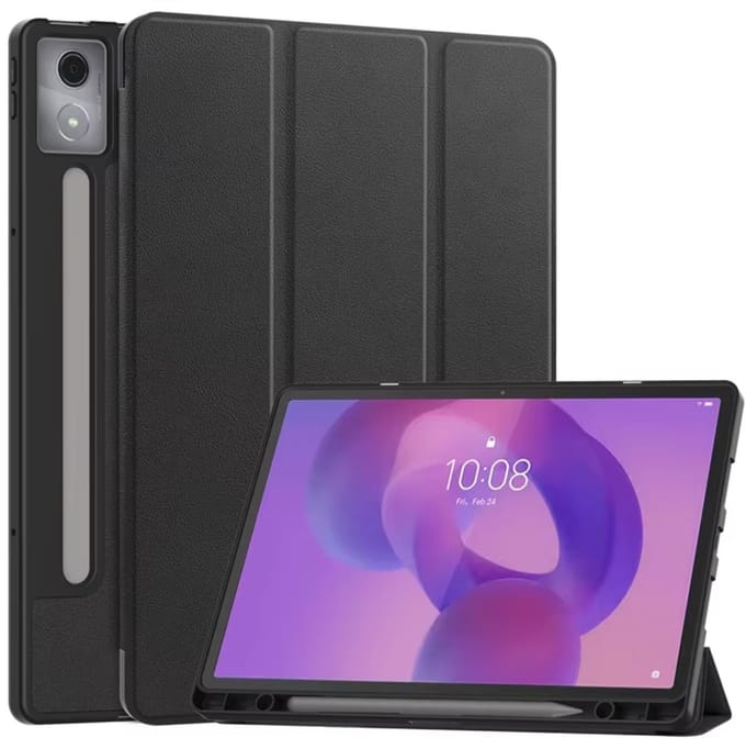 EtuiTab Serie - Tablethoes - Zwart - Plaats voor Stylus - Magnetische Sluiting