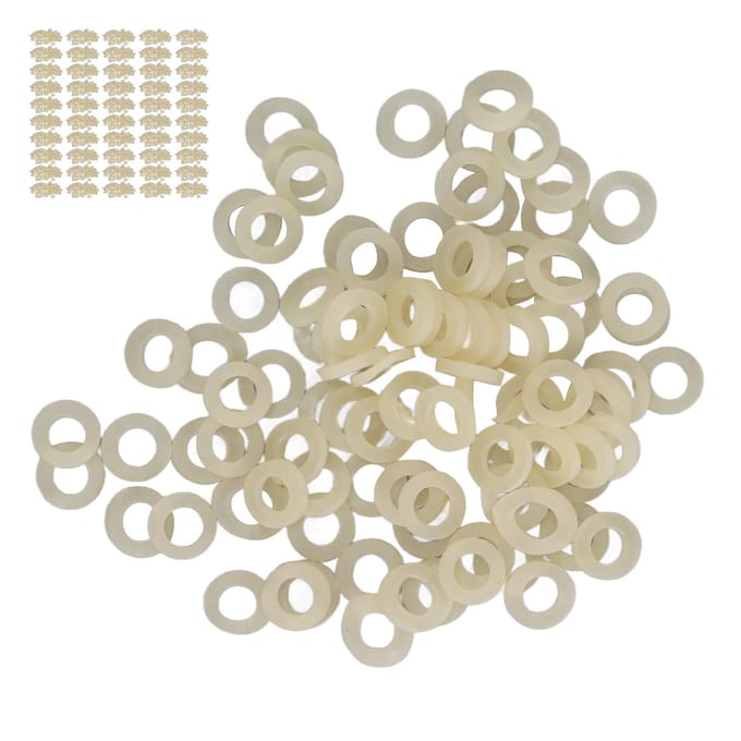 5000 stuks 18 inch 3,5 oz Elastiekjes Multifunctioneel Elastisch Orthodontisch Accessoire voor Hondentrimmen beige