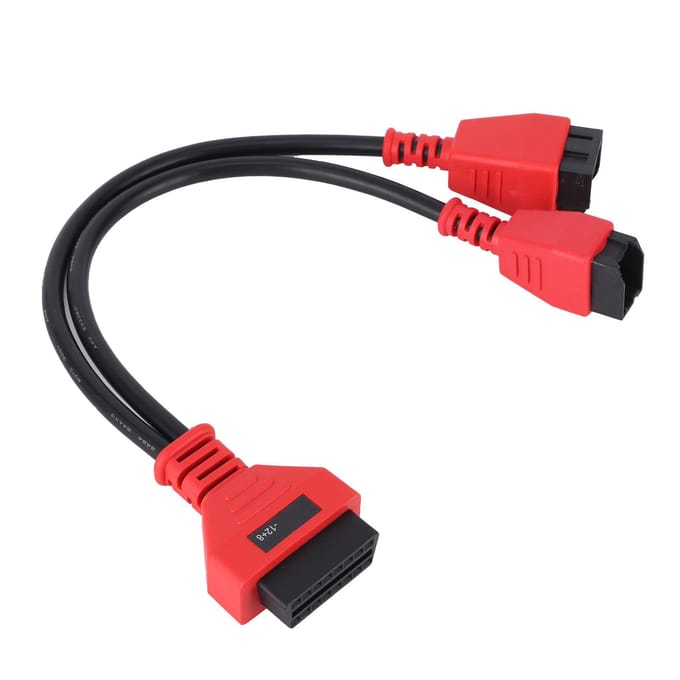 Auto Auto Diagnose Kabel Connector 12+8 Adapter voor Autel MS908 MS906 Geschikt voor Chrysler Pacifica black