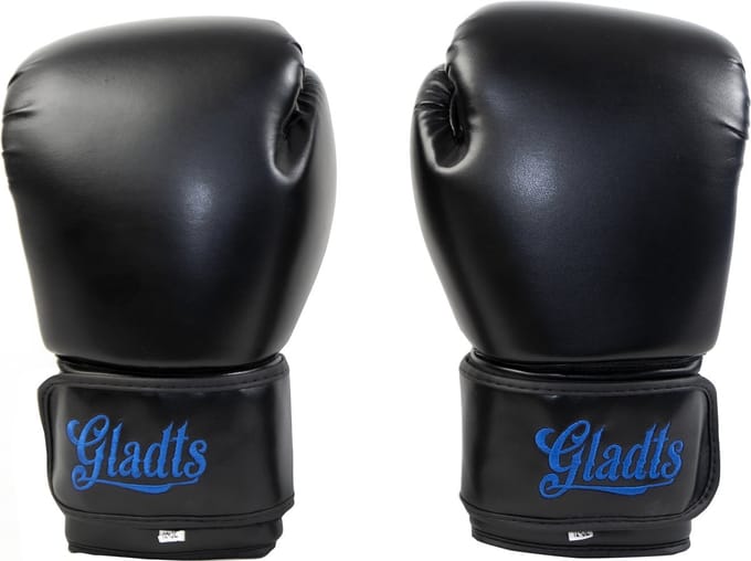 Gladts Bokshandschoenen Classic Blue – Blauw – 16 oz – Boksen, kickboksen en Muay Thai