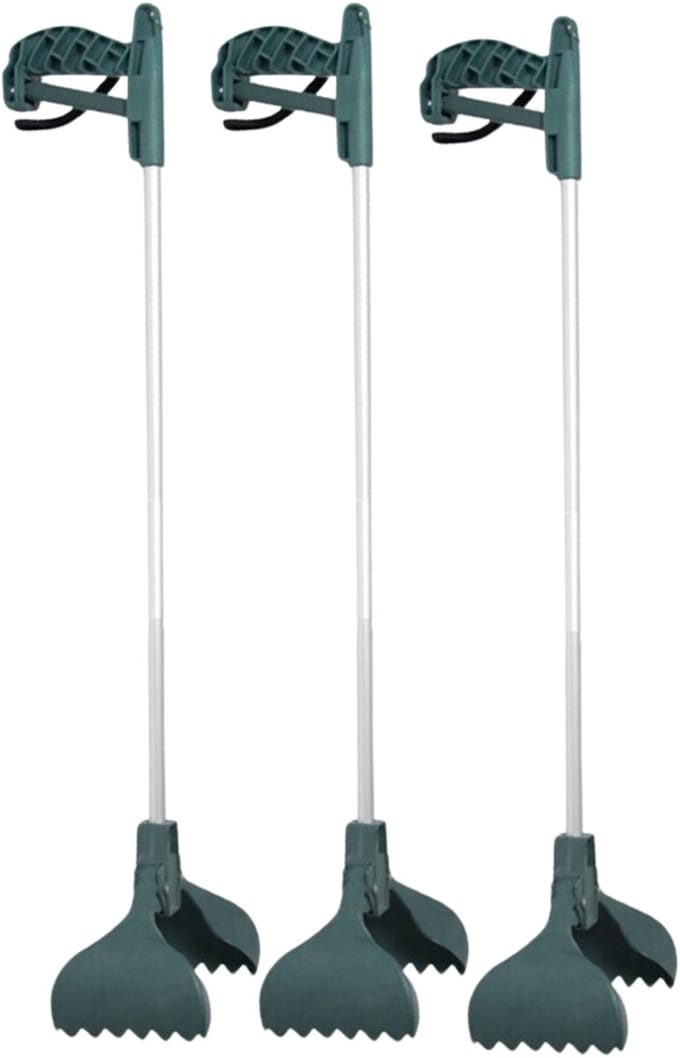 Gerimport Afvalgrijper - 3x - 74 cm - tuingrijper - afvalverzamelaar - tuinaccessoire