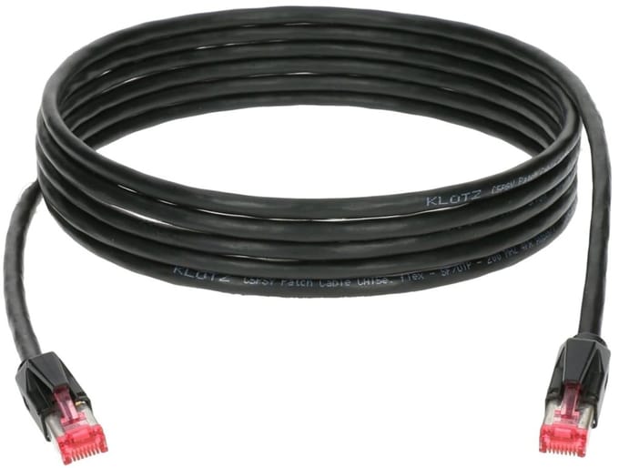 Klotz CP5RR1Y010 CAT-Netzwerkkabel 10 m - Kabel