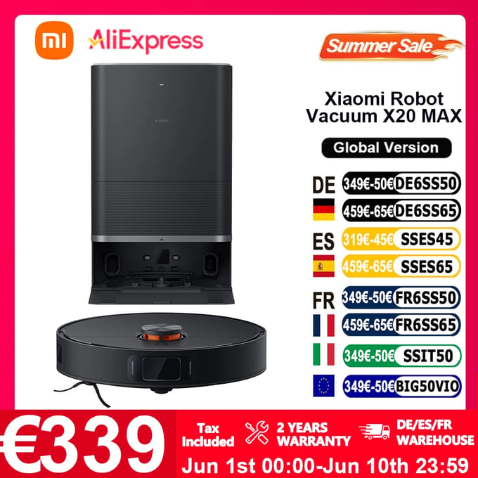 Xiaomi Robotstofzuiger X20 Max