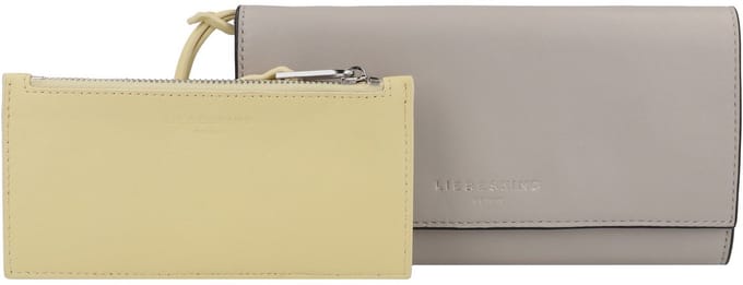 LIEBESKIND BERLIN Leren Portemonnee Hilla Valentina Wallet Black Zwart