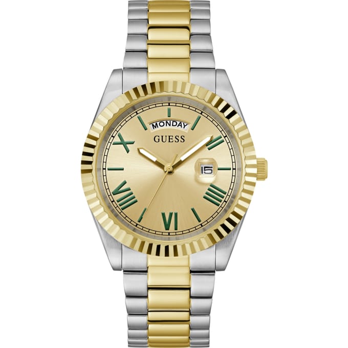 Guess Connoisseur GW0265G14 Horloge - Staal - Multi - Ø 41 mm
