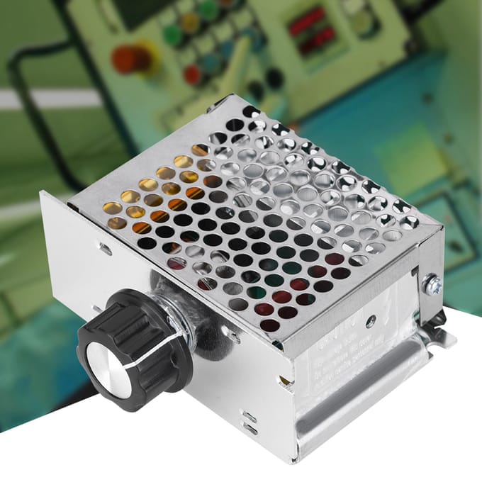 4000W AC spanningsregelaar 220V dimmer elektromotor snelheidstemperatuurregelaar