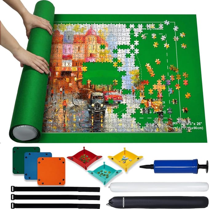 Equivera Puzzelmap - Puzzel Map - Puzzelmat - Puzzelkoffer - Puzzelbord