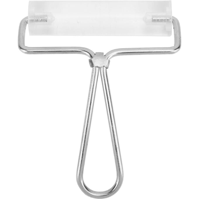Acryl Polymeer Klei Metalen Handvat Deegroller Roller Kunstklei Beeldhouwen Handgereedschap white