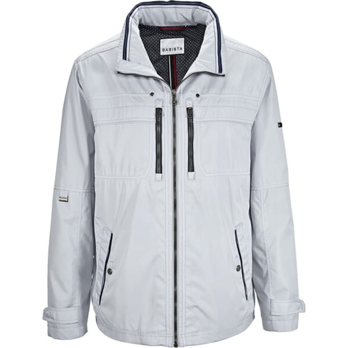 Babista herren Blouson - 48 - grijs - Plus Size