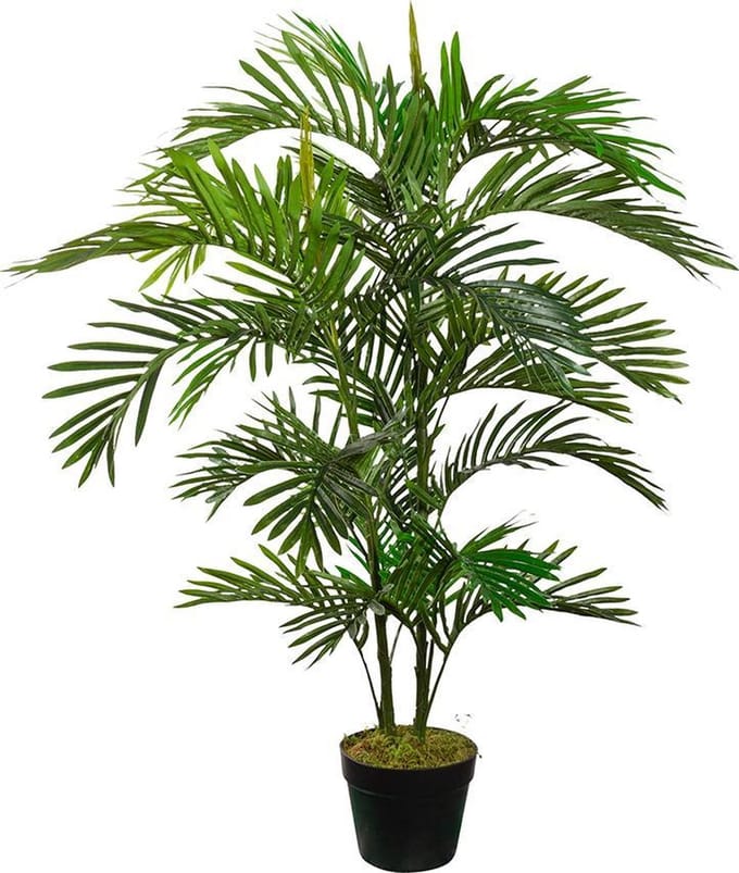 Kunstplant Areca palm H120 cm - HTT Decorations kunstplanten