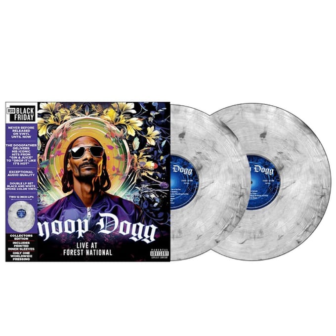 Snoop Dogg - Live at Forest National, 2005 (Black & White Smoke 2LP/Black Friday 2024)