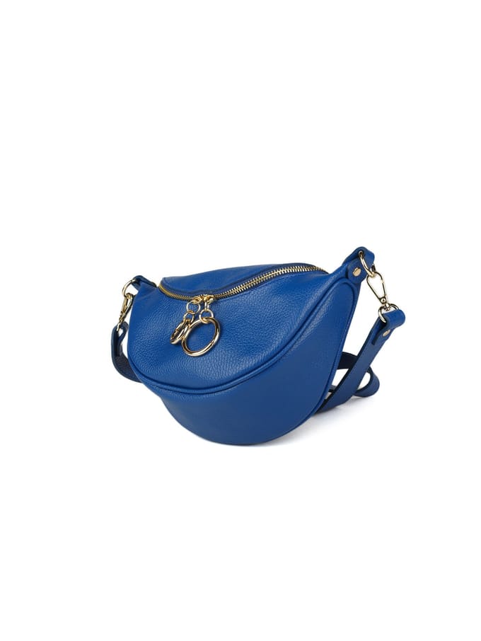 Giulia Monti Schoudertas Klassiek Blauw