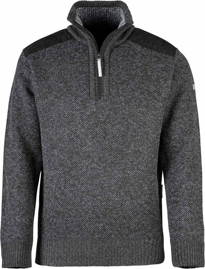 STØRVIK Liam Fijn Gebreide Pullover Heren - Teddy Gevoerd - Maat S - Antra