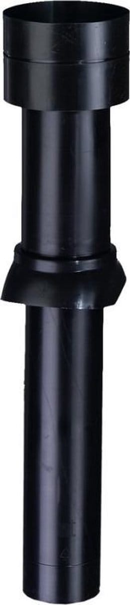 Ventub 110 dakdoorvoer ventilatiepijp voor hellend dak 5 - 55° (0169670)