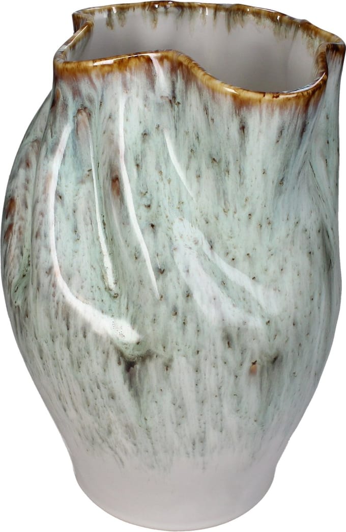 Vase Stoneware Green 22.5x20.5x30cm