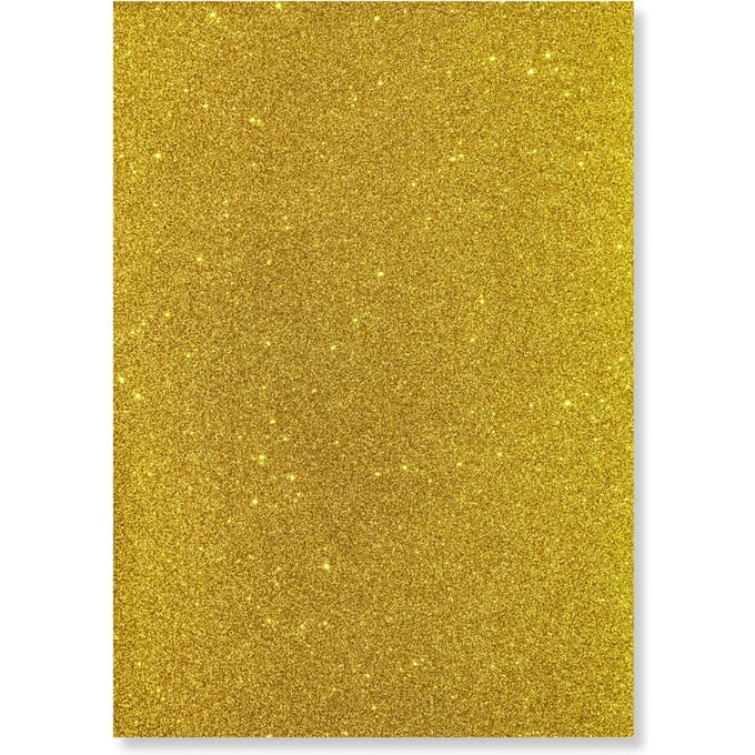 Extra Bling ijzer-op-folie A4 - Goud