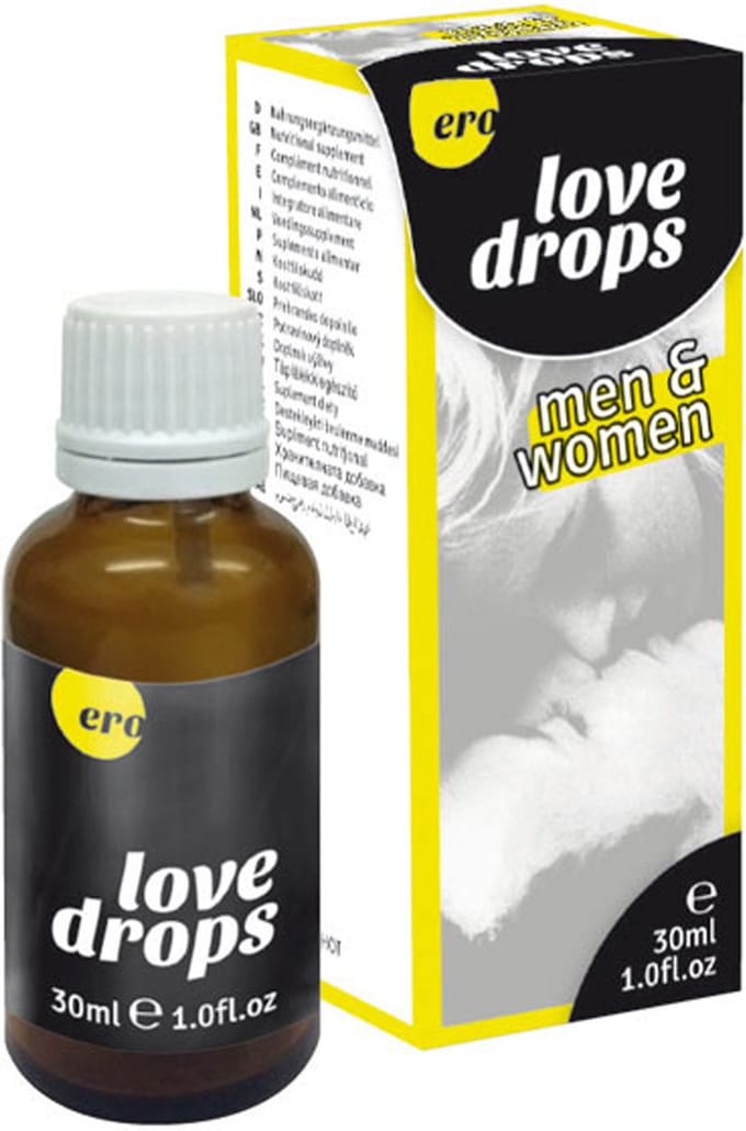 Hot-Love Drops M/F 30Ml-Creams&lotions&sprays