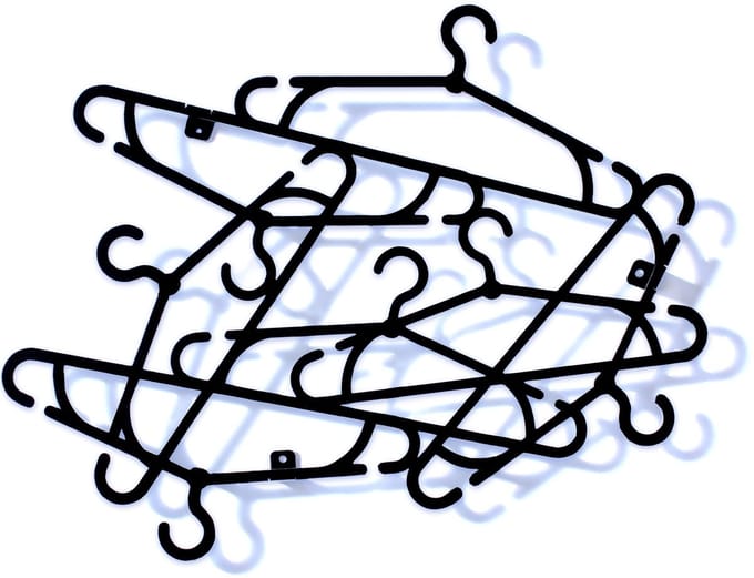 Decorizzly MiszMasz - Geometrische Muurhanger - Metaal - Modieuze Vormen