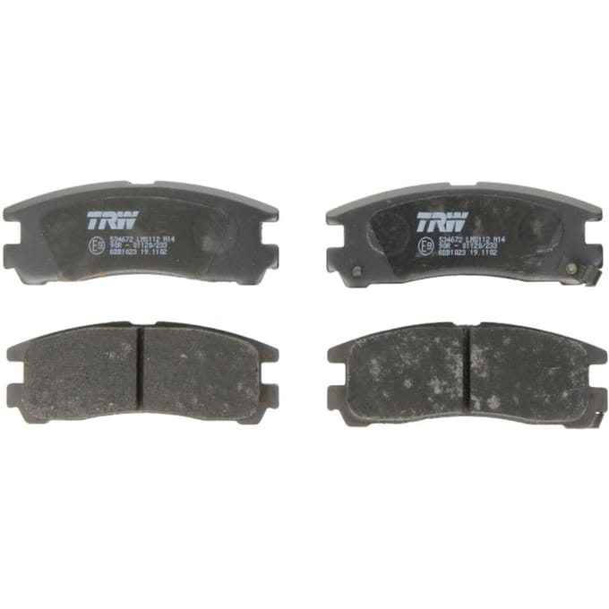 Remblokset TRW GDB1023, achter