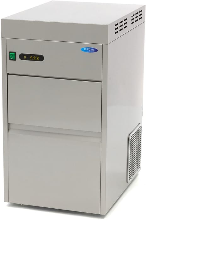 Schilferijsmachine - 50 Kg/24 u - Crushed ice - Luchtgekoeld