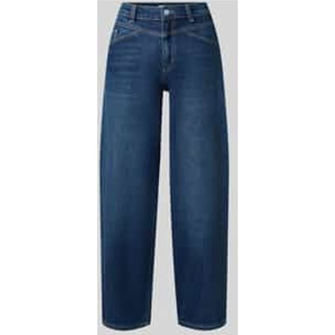 barrel fit jeans met viscose