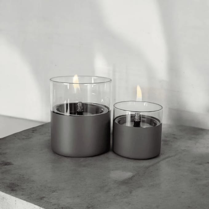 Tenderflame Lilly 8 & Lilly 10 Duo Pack – Gun Metal