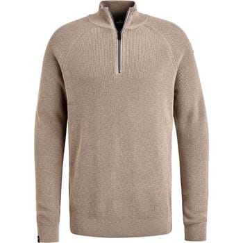 Sweaters Vanguard Trui Half Zip Beige