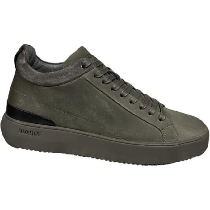 Blackstone TREVOR - YG23 Tarmac - Sneaker (mid) - Heren - Dark green - Maat: 40