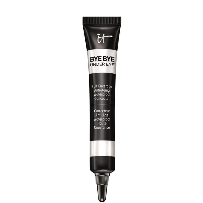 It Cosmetics, Bye Bye, Couvrance Totale, Stylo Correcteur Sous les Yeux, Tan Moyen, 8 ml