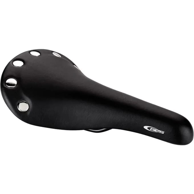 Ges Retro Zadel Zwart 155 mm Man