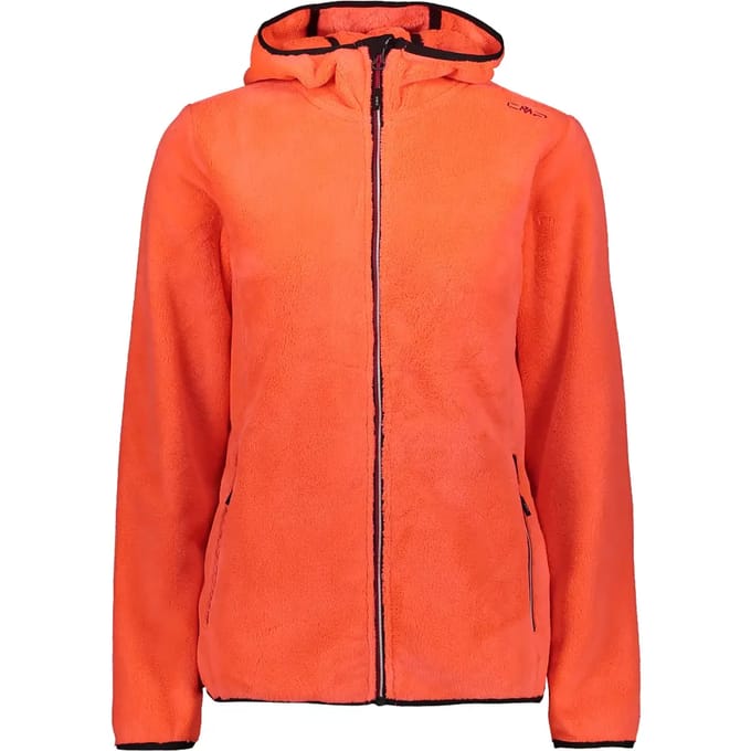 Dames fleece met capuchon CMP