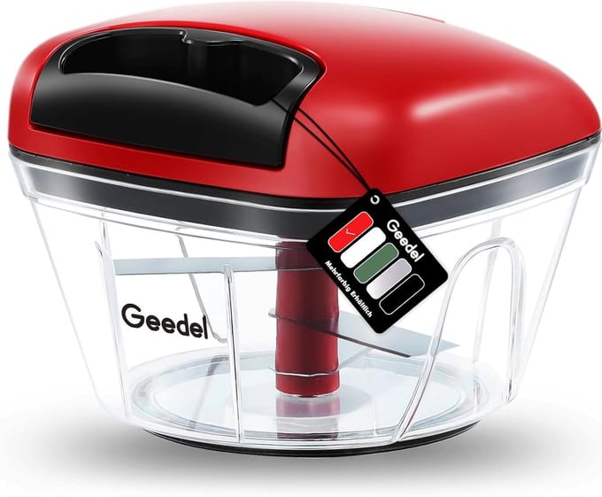 Chopper - Hakmolen - Groentesnijder Electrisch -Roze