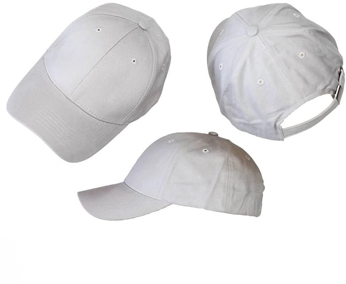 Basic Blanco Pet Licht Grijs 3 Stuks