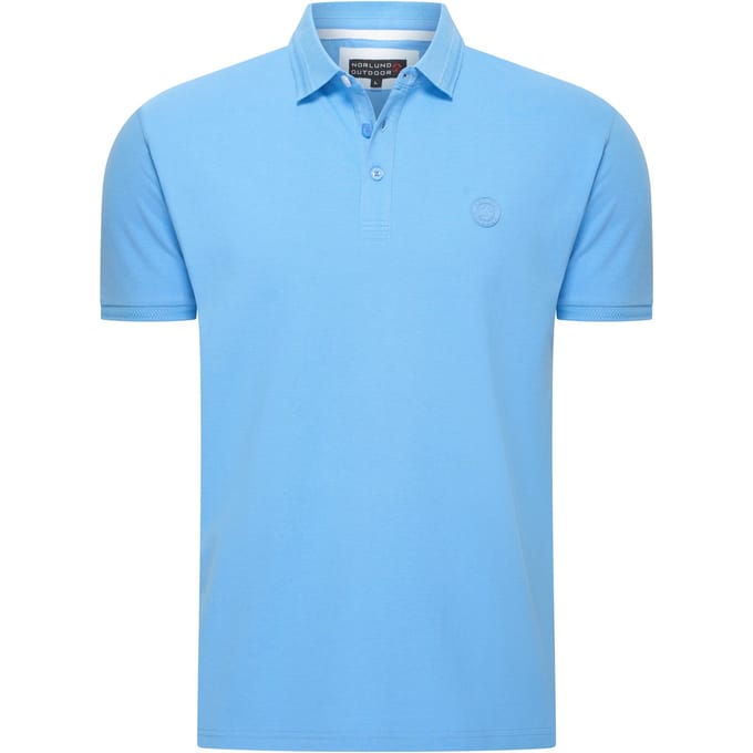 Norlund - Heren Polo SS Paladin Polo - Blauw - Maat M