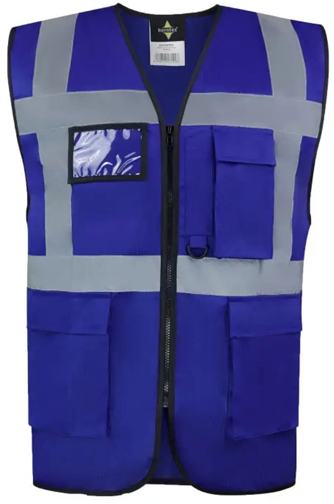 Multifunctioneel veiligheidsvest met zakken Korntex Hamburg