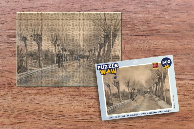 Puzzel Weg in Etten - Vincent van Gogh - Legpuzzel - Puzzel 500 stukjes