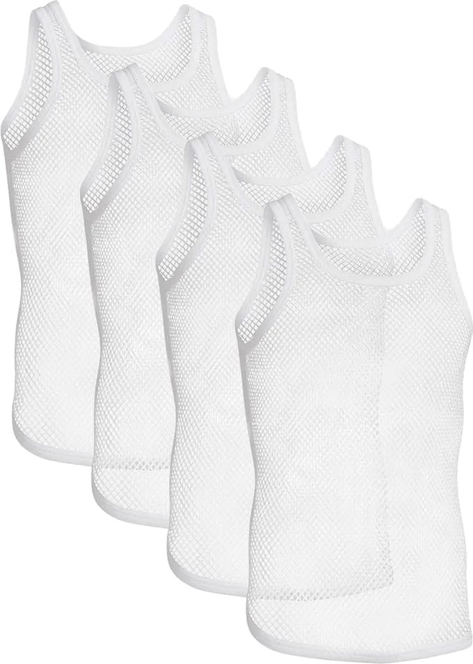 Resteröds Heren onderhemd 4 pack Cotton