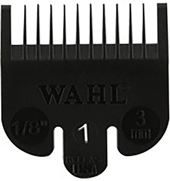 Knipborstel Wahl Moser Clipper Nº1 3mm 1/8" (1247-7800) Zwart